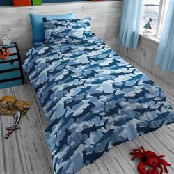 GC GAVENO CAVAILIA Microfiber Kids Duvet Covers Single (135x200 cm) | Extra Soft Kids Boys Bedding | Comfortable 2 Piece Quilt Cover with Pillowcase | Washable Linen