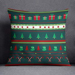 Questo Casa Housse De Coussin Décorative, Housse De Coussin, Taie d'oreiller, Décoration D'intérieur, pour Canapé, Café, Taille : 45 x 45 Cm - Conçu Et Fabriqué en Türkiye