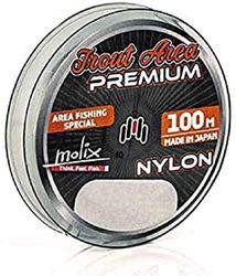 Molix Trout Area Premium Nylon, Fishing Line Unisex Adult, Clear, 0.104