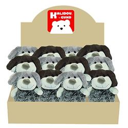 PELUCHES Enesco 770932 - Cagnolino Colore Assortito Grigio/Marrone