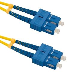 Qoltec Optic PATCHCORD SC/UPC-SC/UPC | SINGLEMODE | 9/125 | G652D | Duplex | 2M