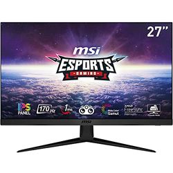 MSI G2712 écran plat de PC 68,6 cm (27") 1920 x 1080 pixels Full HD Noir