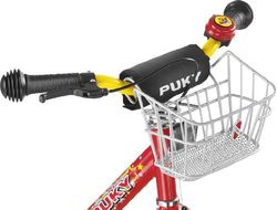 PUKY GmbH & Co. KG LK Z Cesta para Manillar de Bicicleta, Plata