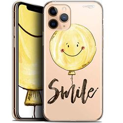 Caseink fodral för Apple iPhone 11 Pro Max (6,5) Gel HD [ tryckt i Frankrike - iPhone 11 Pro Max fodral - mjukt - stötskyddat ] leende Baloon