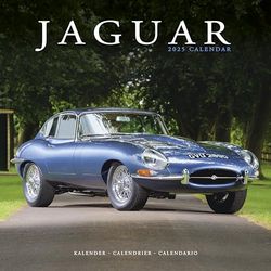Jaguar 2025 Square Wall Calendar | Car, Classic Car, Motor Calendar