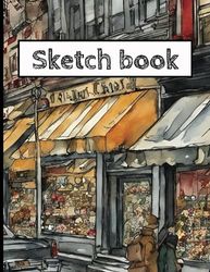 Sketch Book: Notebook for Drawing, Writing, Painting, Sketching or Doodling, 110 Pages, 8.5x11 (City Edition)