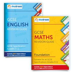 GCSE Engels & Wiskunde (grens) Studiepakket | Pocket Posters: The Pocket-Sized Revision Guides | GCSE Specification | GRATIS digitale edities met meer dan 1.600 assessment vragen!