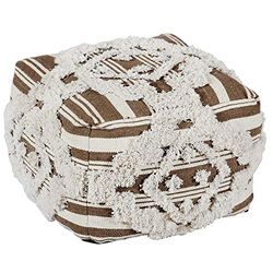 Menzzo Pouf, Bois, Taille Unique