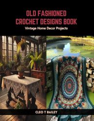 Old Fashioned Crochet Designs Book: Vintage Home Decor Projects