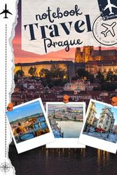 notebook travel Prague: Travel to Prague and write down your trip and experience there using a travel notebook