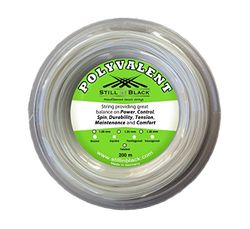 Still in Black SIB2POLYVALENTW120 Cordage de Tennis Mixte Adulte, Blanc, 200 m x 1,20 mm