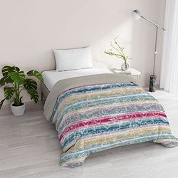 Italian Bed Linen Couette d’Hiver “Basic”, Love Lines, 160x245 cm