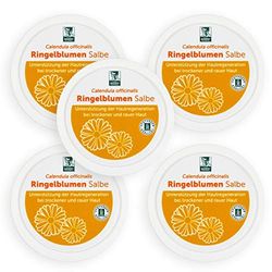 BADERs pommade de souci de la pharmacie. Calendula officinalis avec de précieux extraits de plantes 5 x 18ml