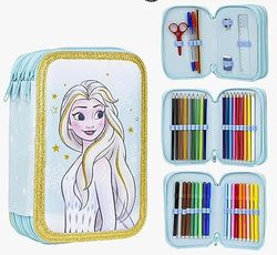 CERDÁ LIFE'S LITTLE MOMENTS Unisex Kid's Frozen Prime etui met accessoires, veelkleurig, standaard, Meerkleurig, Eén maat