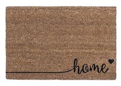 Entryways Just for Your Home Capacho antiderrapante (60 x 1,4 x 40 cm), castanho