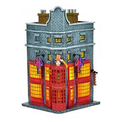 Harry Potter Village Weasley'S Wizard Wheezes Eu decoratie, kunsthars, meerkleurig, 21 x 15 x 11 cm