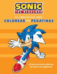 Sonic Hedgehog Libro Oficial para COLOREAR CON PEGATINAS
