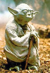 Empire 210906 Filmaffisch Star Wars Yoda 70 x 100 cm