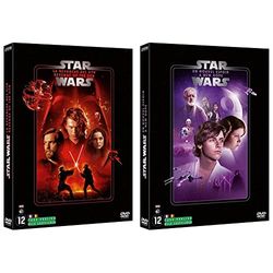 STAR WARS Episode III - LA REVANCHE DES SITH (2019) - DVD & STAR WARS Episode IV - UN NOUVEL ESPOIR (2019) - DVD