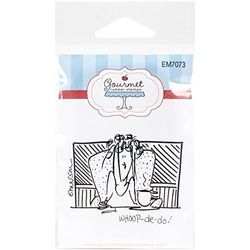 Gourmet Rubber Stamps Cling Stamps 2.75 x 4.75-inch-Whoop-De-Do