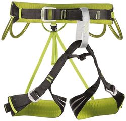 CAMP Unisex's Alpine Flash Carabiner, Zwart/Groen, XL