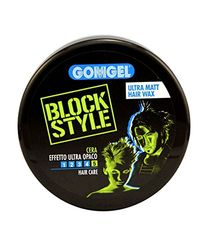 GOMGEL Cire pour cheveux Block Style Extreme Hold - 100 ml