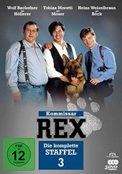 Kommissar Rex - Die komplette 3. Staffel. 3 DVDs