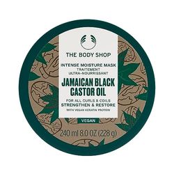 The Body Shop MASCHERA INTENSE MOISTURE - JAMAICAN BLACK CASTOR OIL - Per tutti i ricci e le bobine da 240 ml