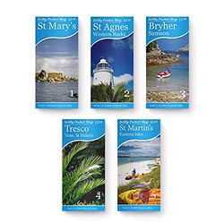 Scilly Pocket Map Collection: St Mary's, St Agnes, Bryher, Tresco, St Martin's