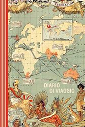 Diario di Viaggio: Mappa del Mondo Journal dotted A5 per Scrivere Appunti, Disegnare, Ricordi, Quaderno da Disegno, Dot Grid Giornalino, Bucket List – Libro Attività per Viaggi e Vacanze Viaggiatore