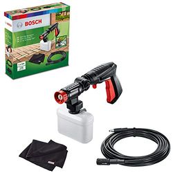 Bosch Home and Garden Kit de nettoyage Alimenté au gaz Bosch Nettoyeur haute pression 360 (avec pistolet haute pression à 360°, buse de détergent et une rallonge de flexible, dans l'emballage carton)
