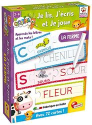 Lisciani Carotina educativos – Yo Lee, escribo y Juego – La Granja – FR79940, Multicolor, 5.7 cm x 18.8 cm x 25.5 cm