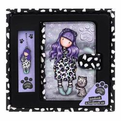 Safta Gorjuss Smitten Kitten 1086GJ04 Notitieboek met bladwijzer, uniseks, kinderen, meerkleurig, M, 50 hojas, M