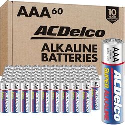 ACDelco Super alcalinas AA pilhas