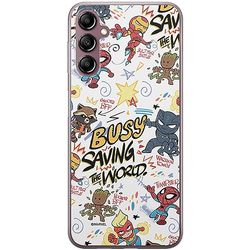 ERT GROUP mobile phone case for Samsung A14 4G/5G original and officially Licensed Marvel pattern Avengers 026 optimally adapted to the shape of the mobile phone, case made of TPU