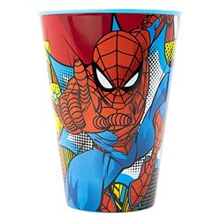 Spiderman Midnight Flyer Herbruikbare drinkbeker voor kinderen, van BPA-vrije kunststof, 430 ml