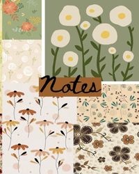 Vintage notebook: Notes