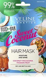 Eveline Cosmetics Nourriture pour Cheveux Doux Coco Masque 20 ml