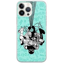 ERT GROUP Funda para teléfono móvil iPhone 13 Pro MAX Original y con Licencia Oficial de Marvel con diseño Spider Man 043 Adaptada a la Forma del teléfono móvil, Funda Hecha de TPU