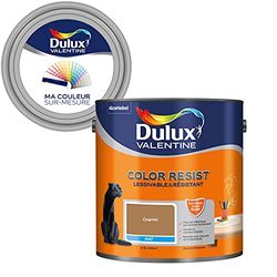 Ma Color Sur-Medición de Dulux Valentine – Pintura interior de pared, techos, maderas – Paleta temporal, pieza para Viver Mate, Cognac, 2,5 L