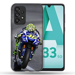 Cover per Samsung Galaxy A33 5G Moto Corsa GP Wheeling 46