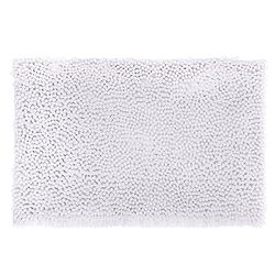 Five - Tapis de Salle de Bain Blanc Chenille Maxi Confort 50 x 80 cm