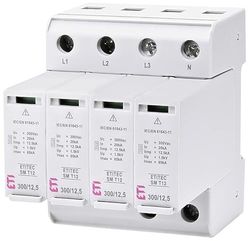 Scaricatore combinato ETI ETITEC SM T12 300/12,5 4+0, REG