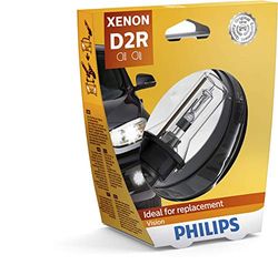 Philips 85126VIS1 Lampadina per Fari allo Xenon Vision D2R, Blister Singolo