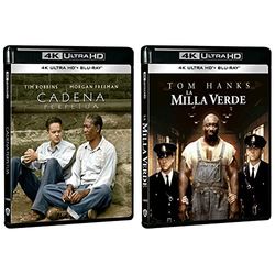 Cadena perpetua (4K UHD + Blu-ray) [Blu-ray] & La milla verde (4K UHD + Blu-ray) [Blu-ray]