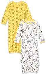 Amazon Essentials Disney | Marvel | Star Wars Camisones Bebé Niño, Pack de 2, Winnie The Pooh Oh Bother!, 6 meses