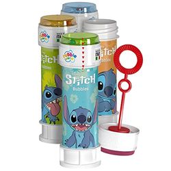 DULCOP - Bulle Stitch - Bellenblaas - 60 ml - 047333 - Multicolor - Plastic - Officiële Licentie - Kinder Speelgoed - Buitenspeelgoed - Vanaf 3 jaar