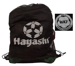 Hayashi Mesh Bag"WKF" - 70 cm x 65 cm, zwart