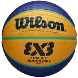 Wilson FIBA 3X3 Junior Ball WTB1133XB, Unisex basketballs, yellow, 5 EU