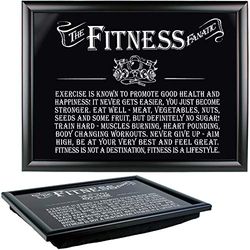 Arora Ultimate Gift for Man 8857 Fitness Fanatic Lap Tray, Multicolour, One Size